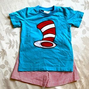Suess Day Appliqué Outfit